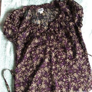 Mossimo floral blouse
